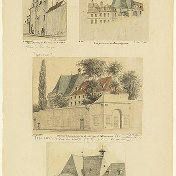 Ancienne abbaye de Port-Royal, actuel Hôpital Cochin