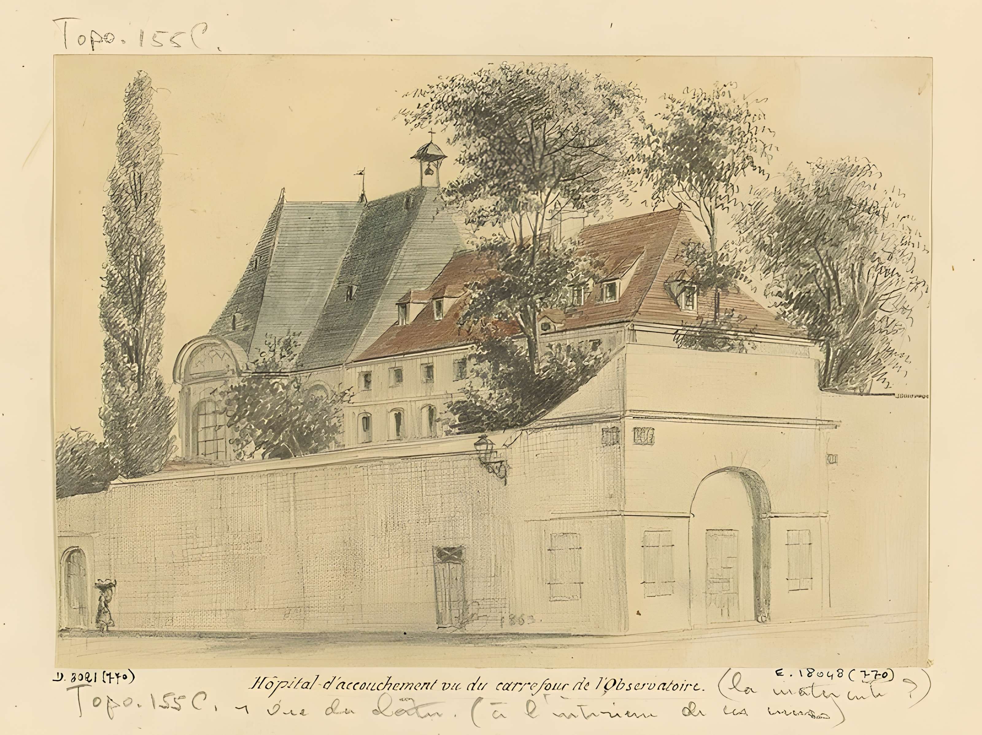 Ancienne abbaye de Port-Royal, actuel Hôpital Cochin