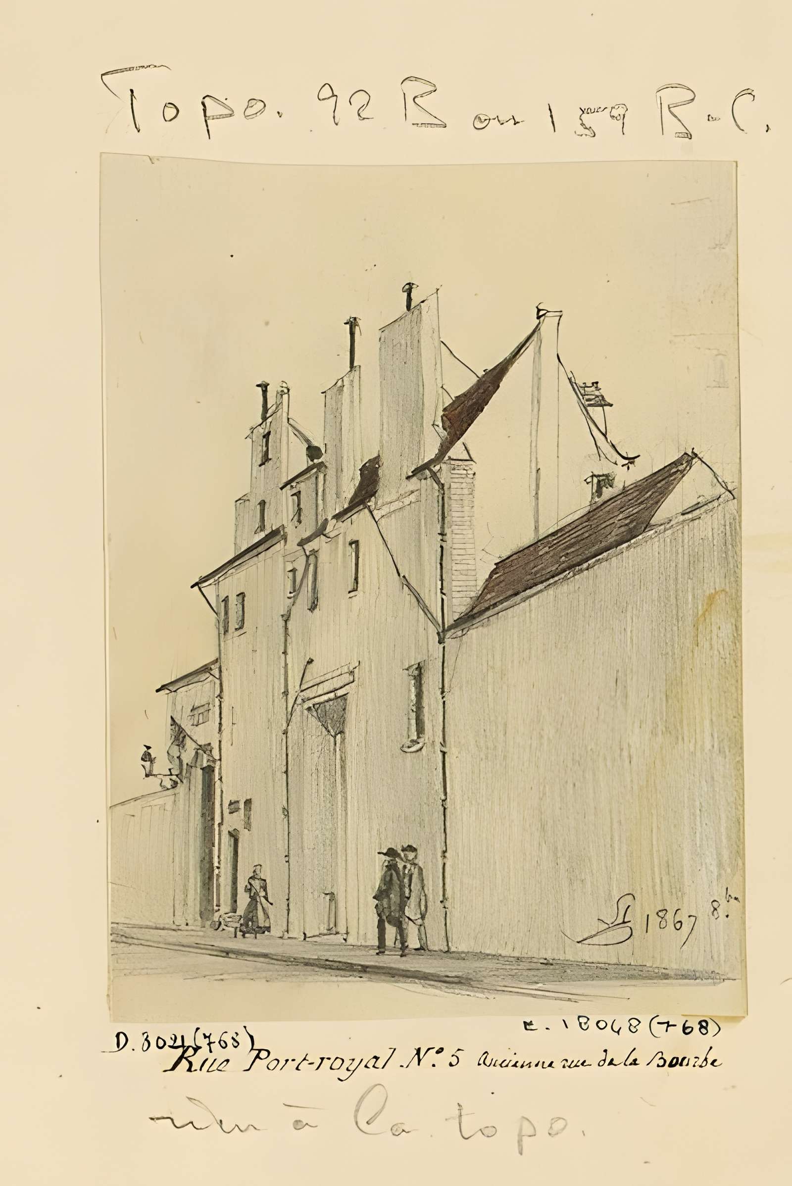 Ancienne abbaye de Port-Royal, actuel Hôpital Cochin