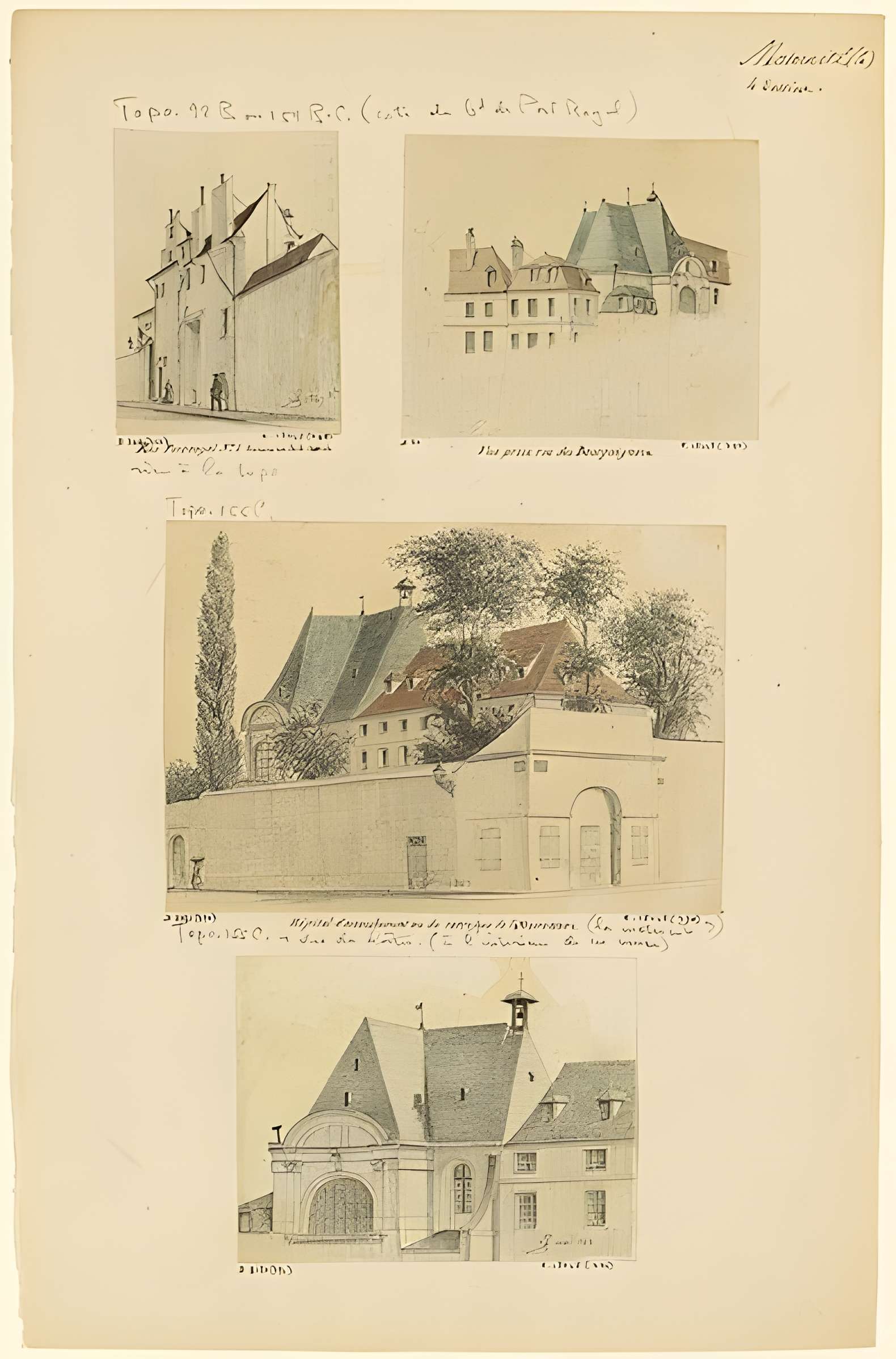 Ancienne abbaye de Port-Royal, actuel Hôpital Cochin