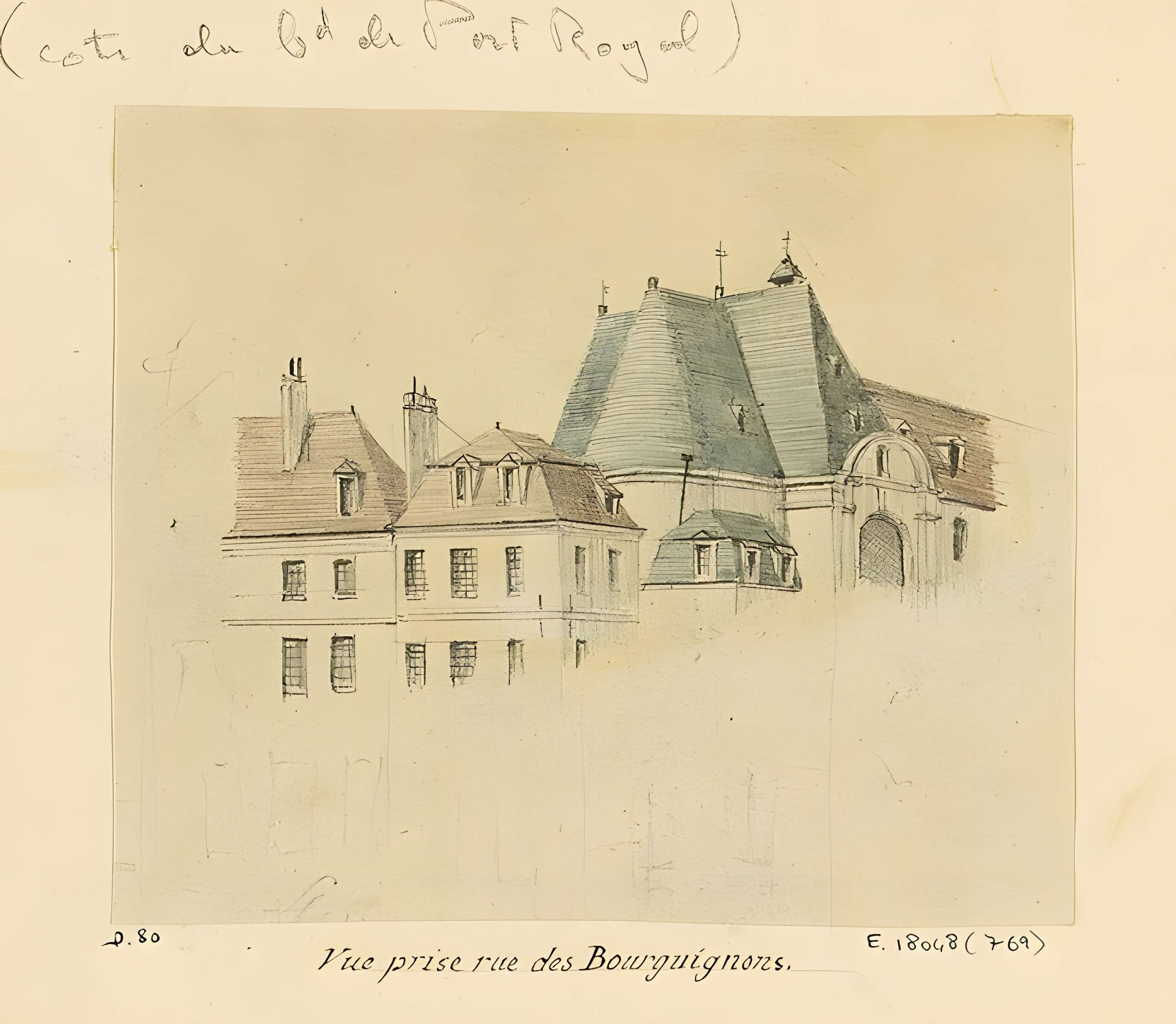 Ancienne abbaye de Port-Royal, actuel Hôpital Cochin