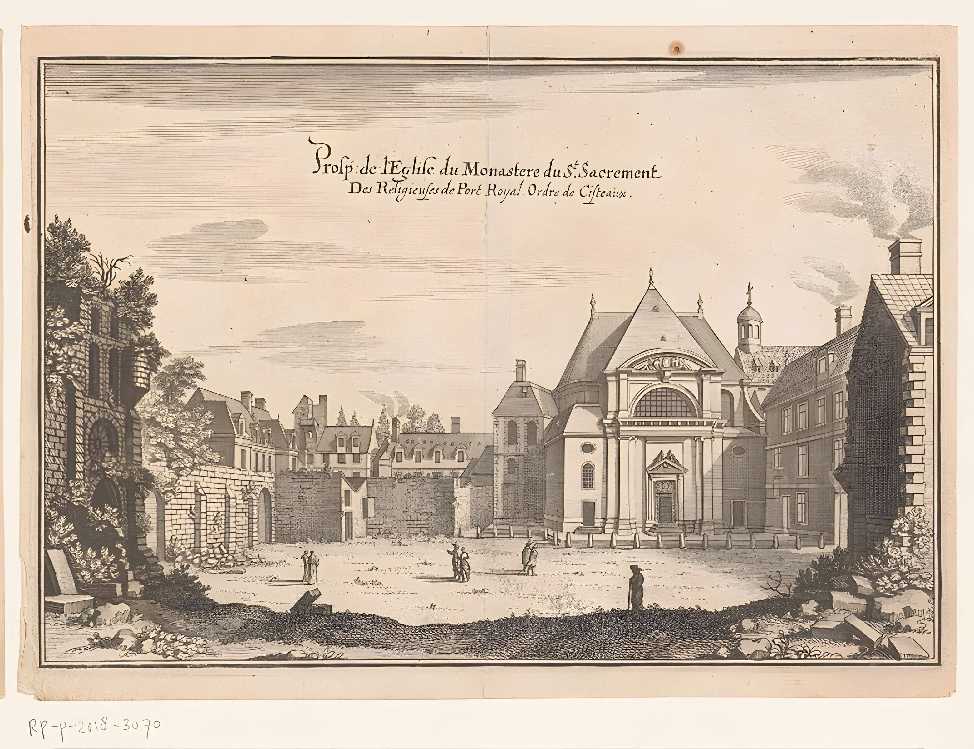 Ancienne abbaye de Port-Royal, actuel Hôpital Cochin