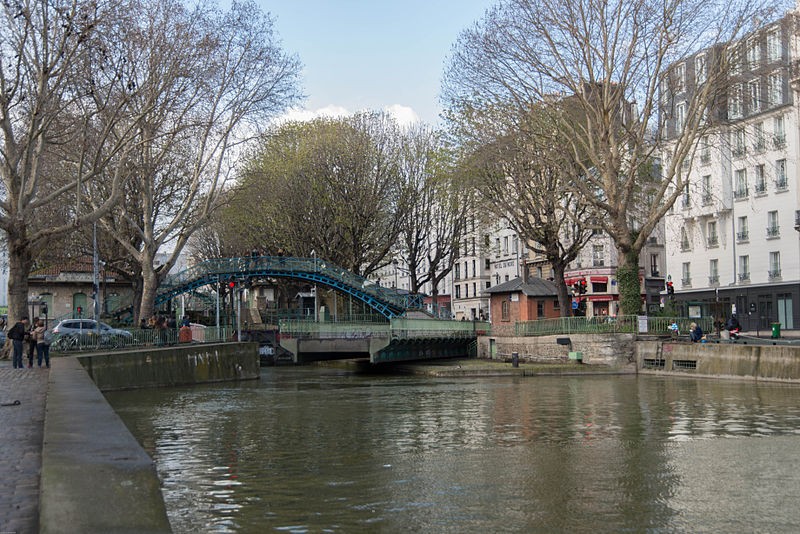 Photo de Canal Saint-Martin à Paris 11ème