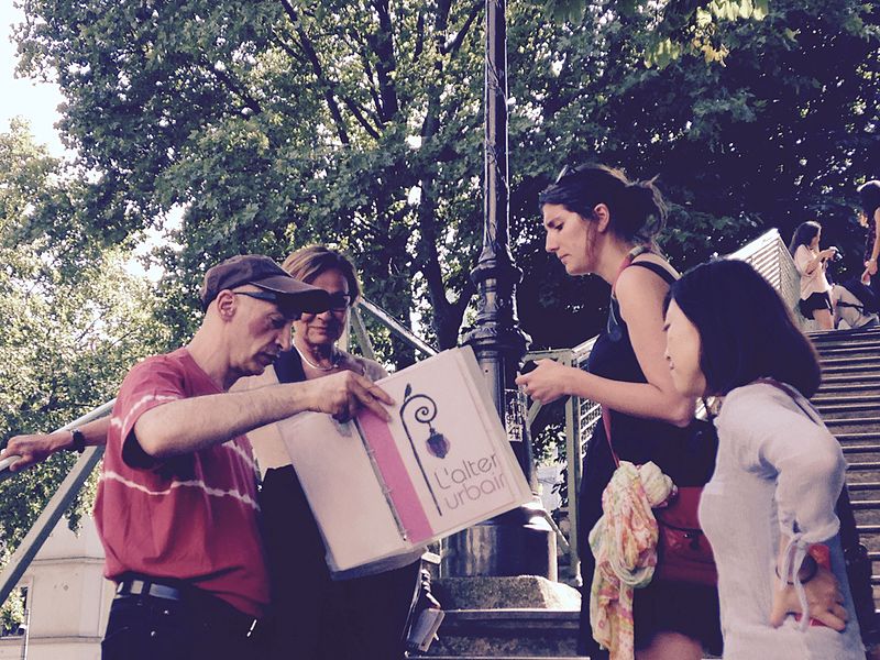 Canal Saint-Martin à Paris 11ème