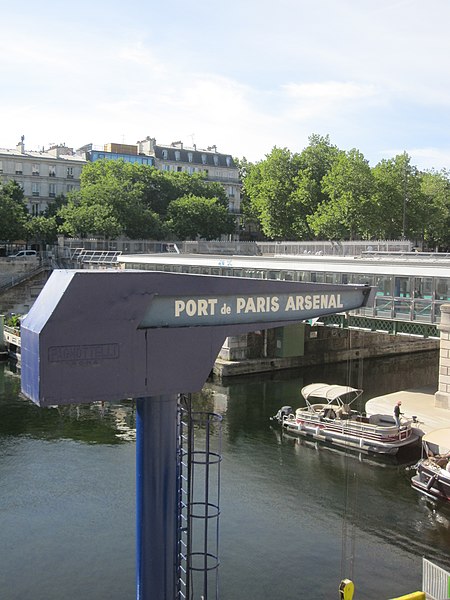 Canal Saint-Martin à Paris 11ème