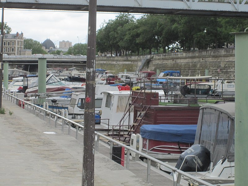 Canal Saint-Martin à Paris 11ème