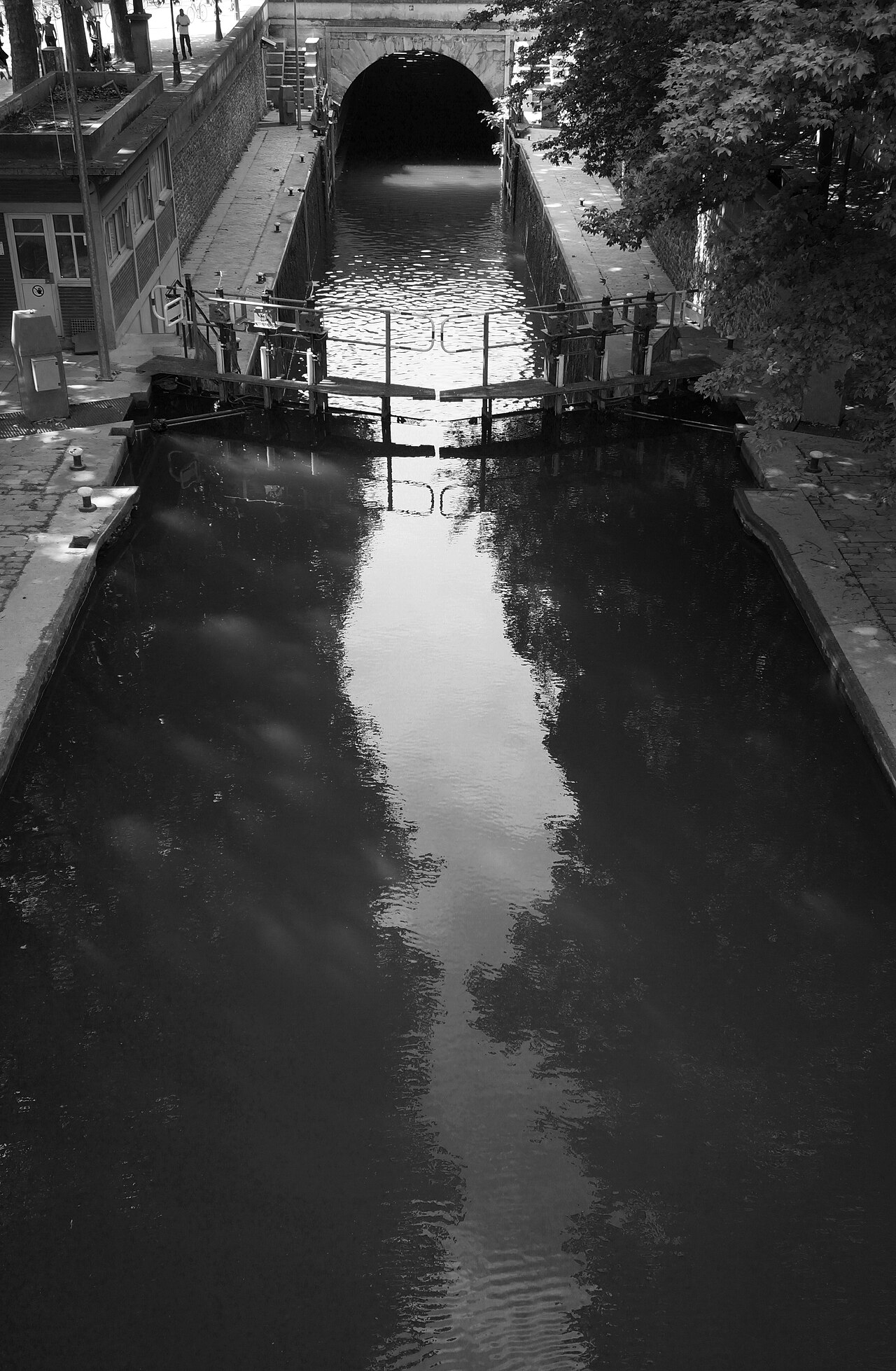 Canal Saint-Martin à Paris 11ème