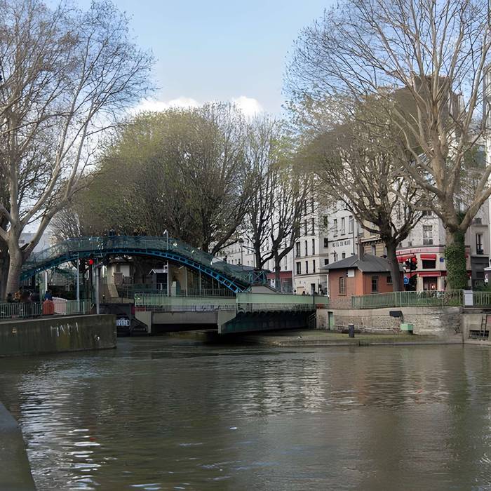Photo de Canal Saint-Martin à Paris 11ème