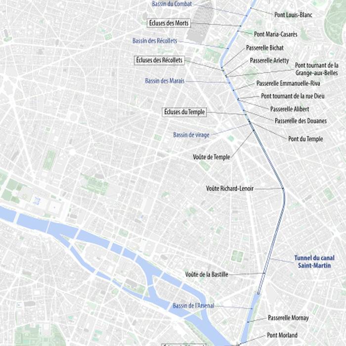 Photo de Canal Saint-Martin à Paris 11ème