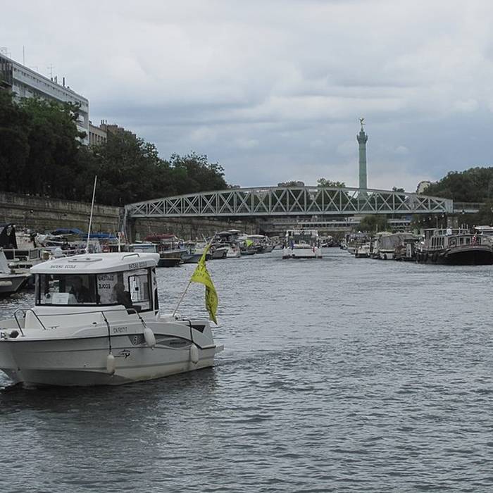 Photo de Canal Saint-Martin à Paris 11ème