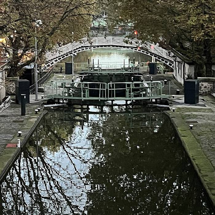 Photo de Canal Saint-Martin à Paris 11ème