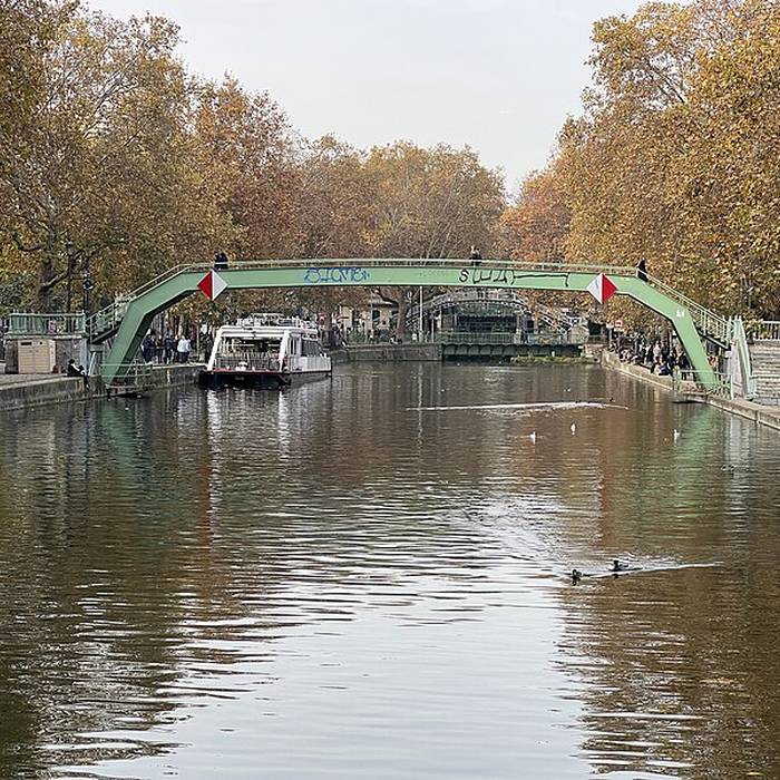 Photo de Canal Saint-Martin à Paris 11ème