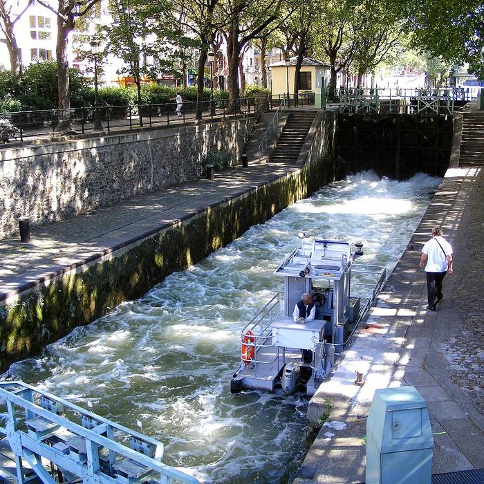 Photo de Canal Saint-Martin à Paris 11ème