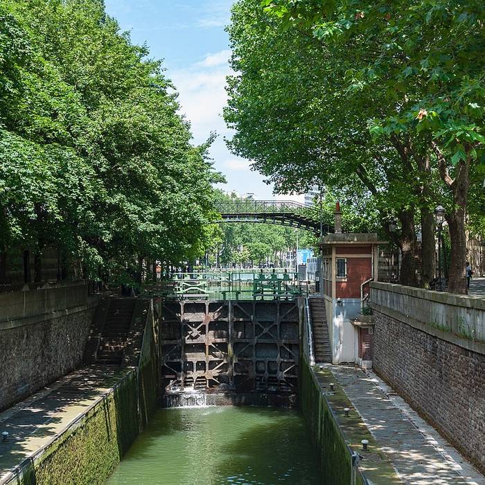 Photo de Canal Saint-Martin à Paris 11ème