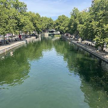 Canal Saint-Martin à Paris 11ème