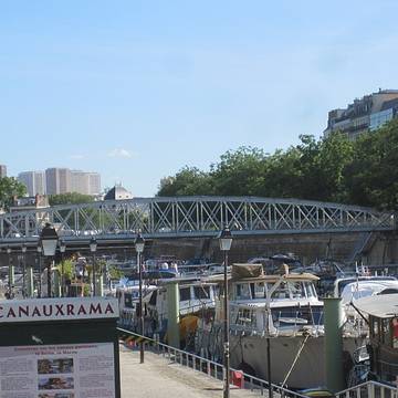 Canal Saint-Martin à Paris 11ème