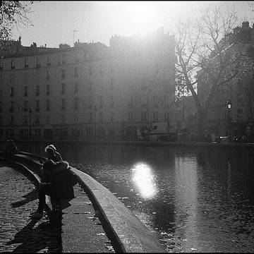 Canal Saint-Martin à Paris 11ème