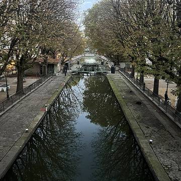Canal Saint-Martin à Paris 11ème