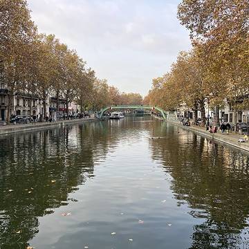 Canal Saint-Martin à Paris 11ème
