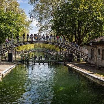 Canal Saint-Martin à Paris 11ème