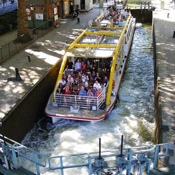 Canal Saint-Martin à Paris 11ème