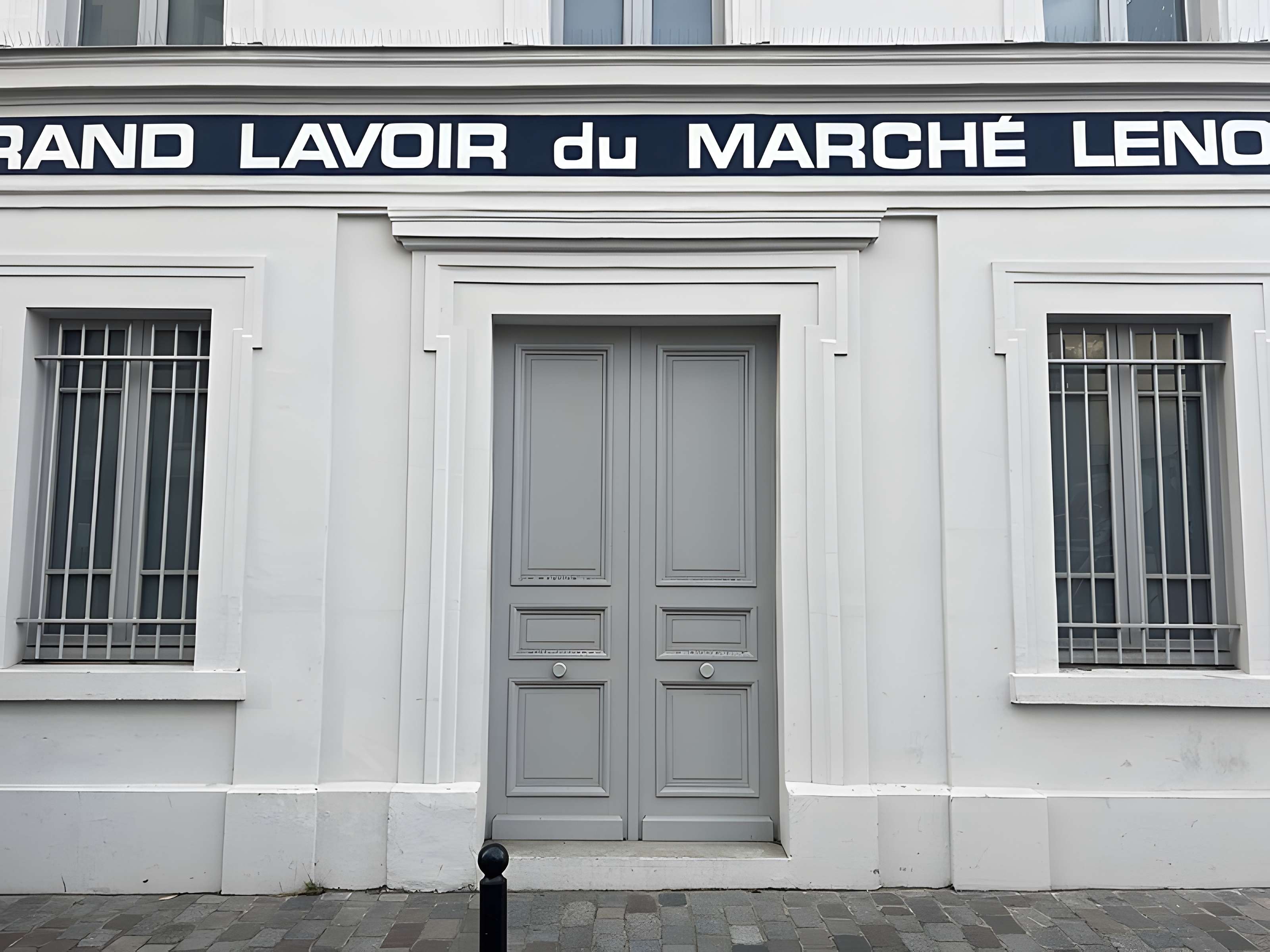 Lavoir du marché Lenoir à Paris 12ème