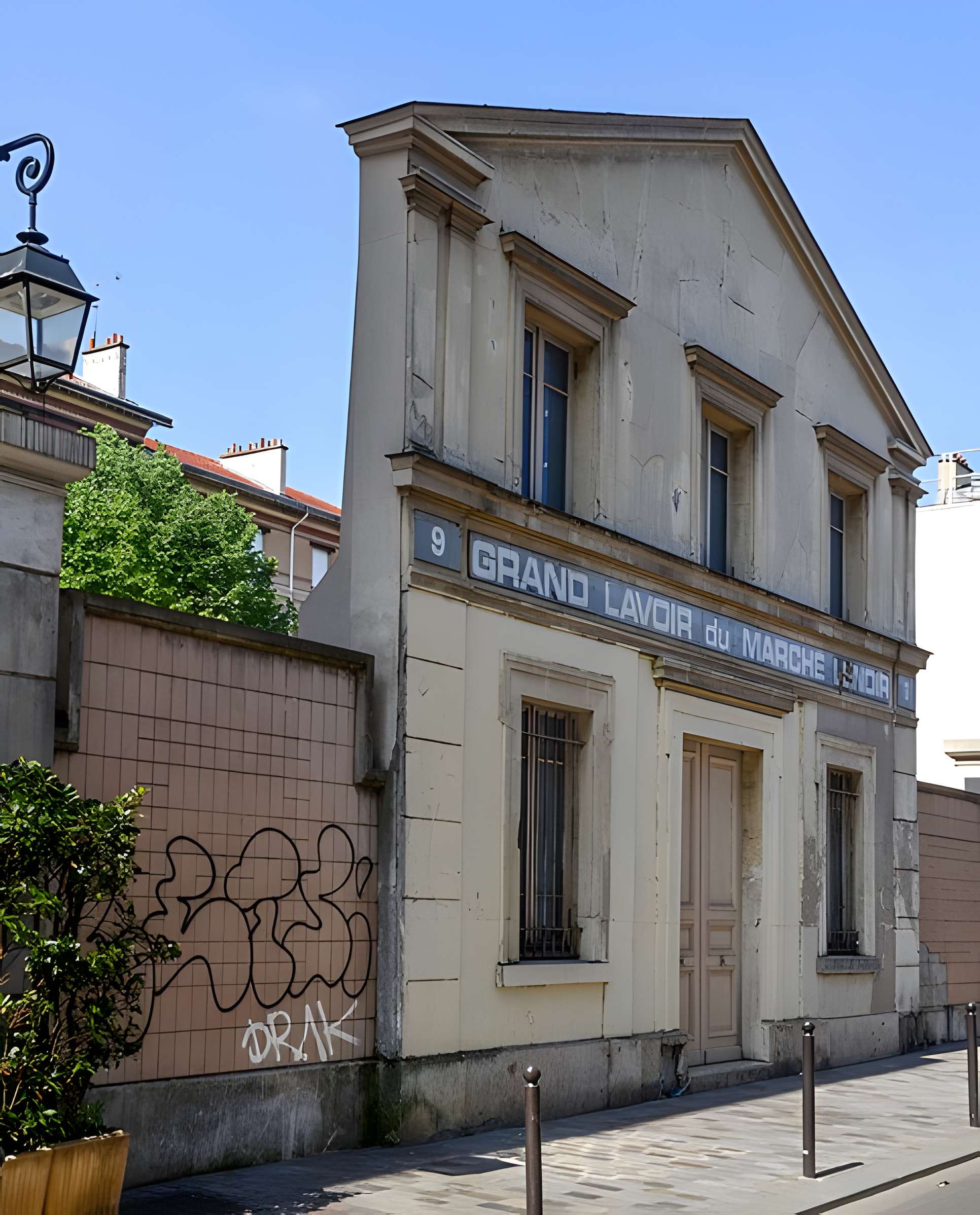 Lavoir du marché Lenoir à Paris 12ème