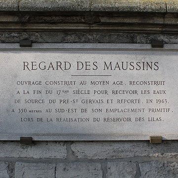 Eaux de Belleville : Regard Lecouteux