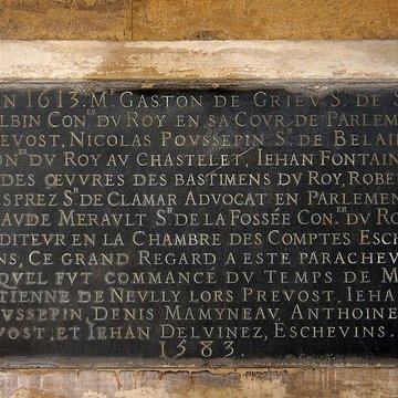 Eaux de Belleville : Regard Lecouteux