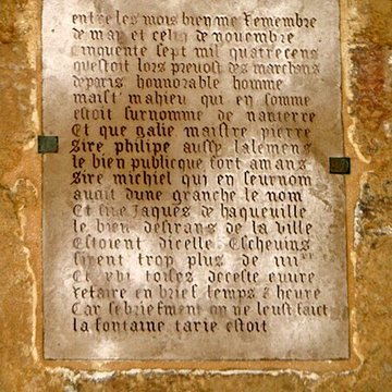 Eaux de Belleville : Regard Lecouteux