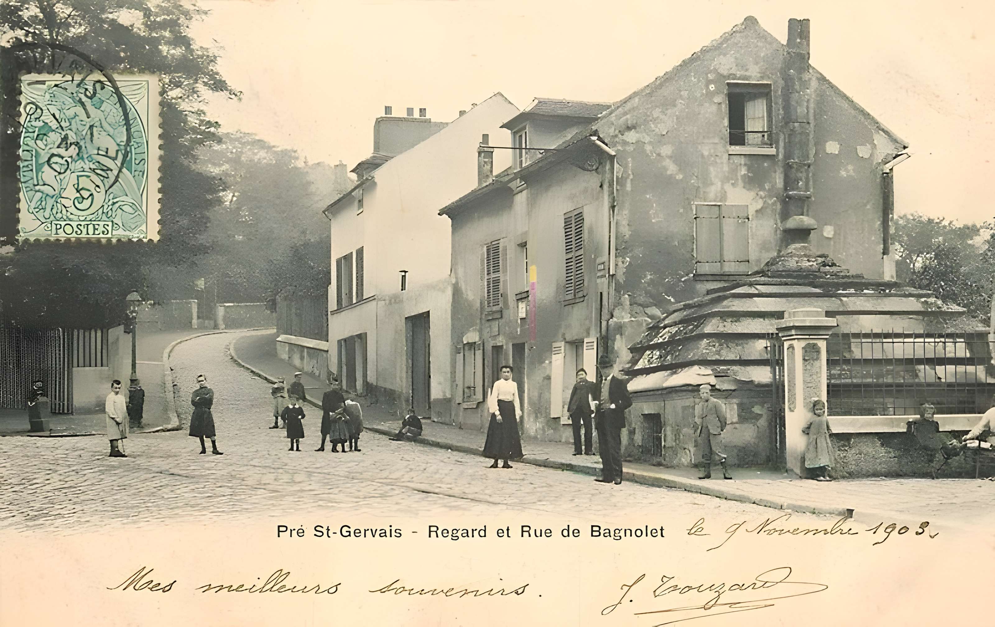 Eaux de Belleville : Regard Lecouteux