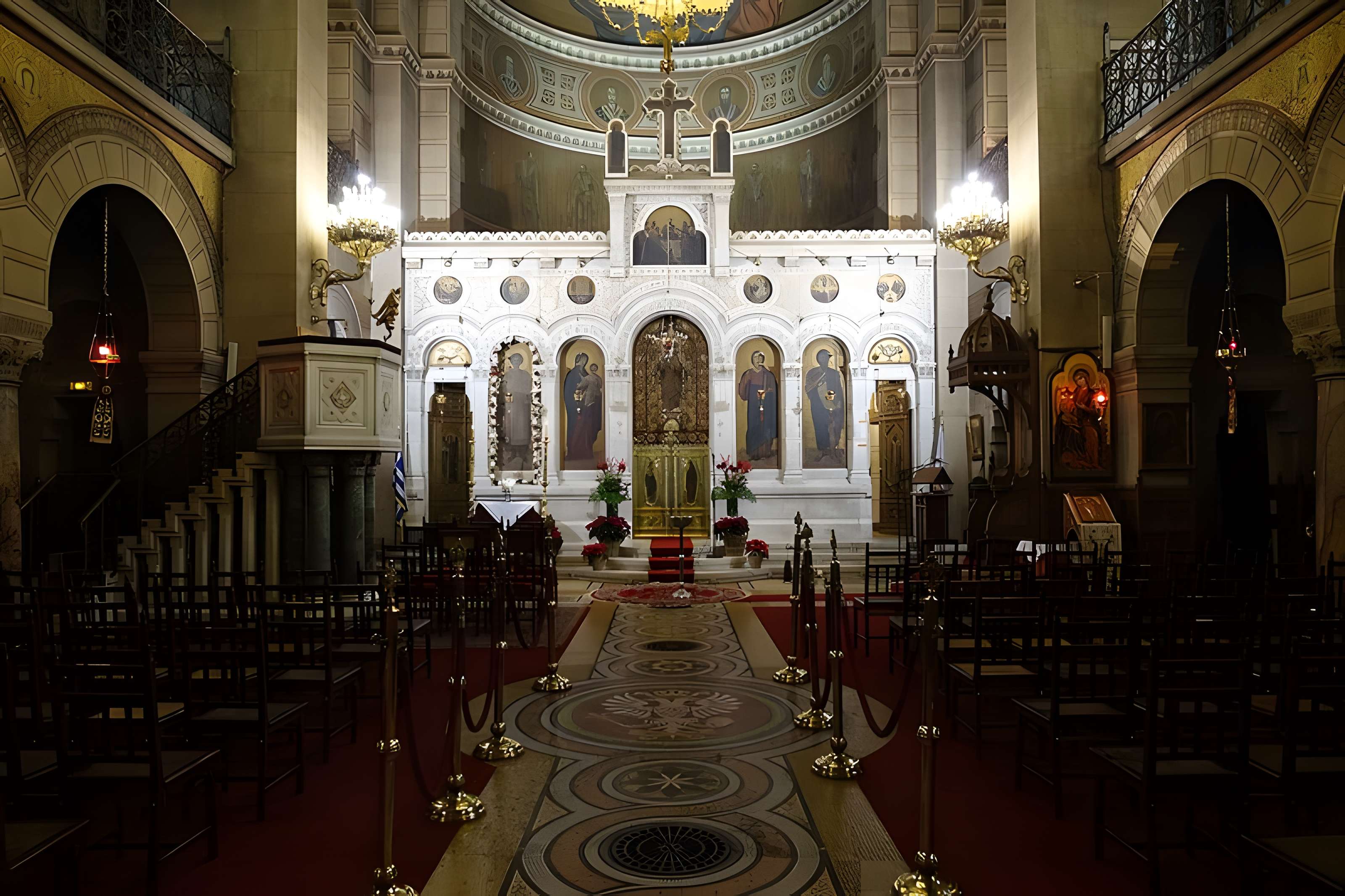 Cathédrale grecque Saint-Étienne à Paris