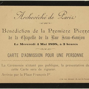 Chapelle Notre-Dame-de-Consolation à Paris