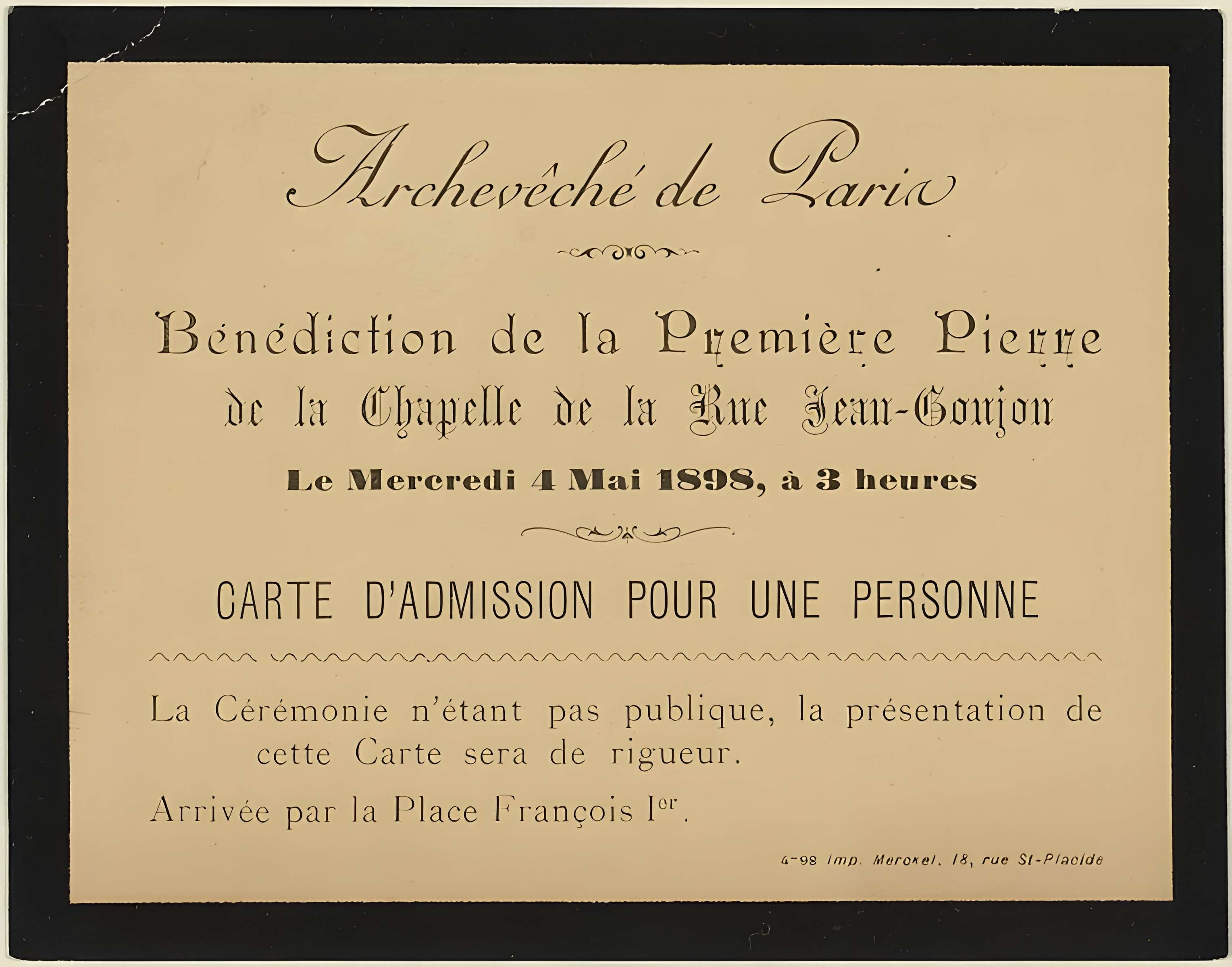 Chapelle Notre-Dame-de-Consolation à Paris