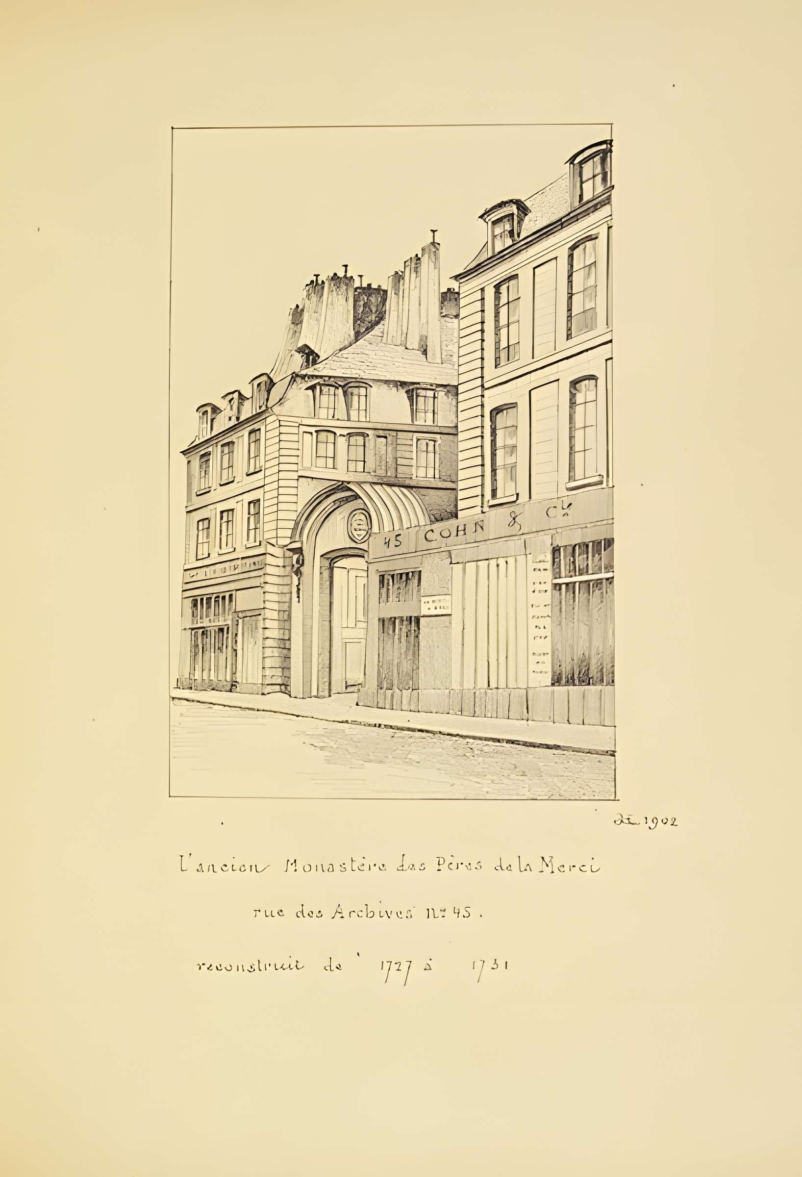 Couvent de la Merci - Paris 3éme