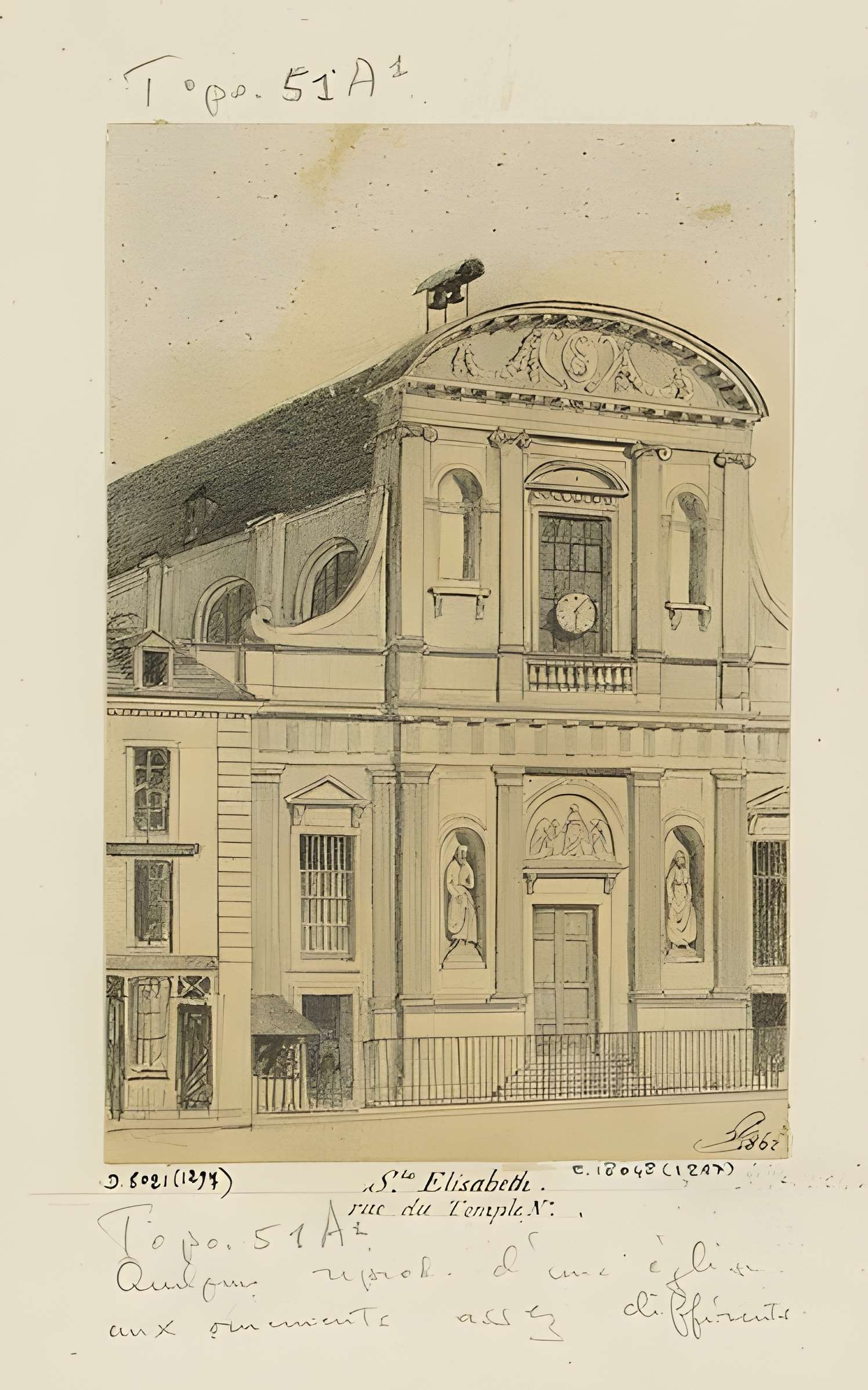 Église Sainte-Élisabeth-de-Hongrie à Paris