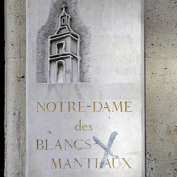 Église Notre-Dame-des-Blancs-Manteaux à Paris
