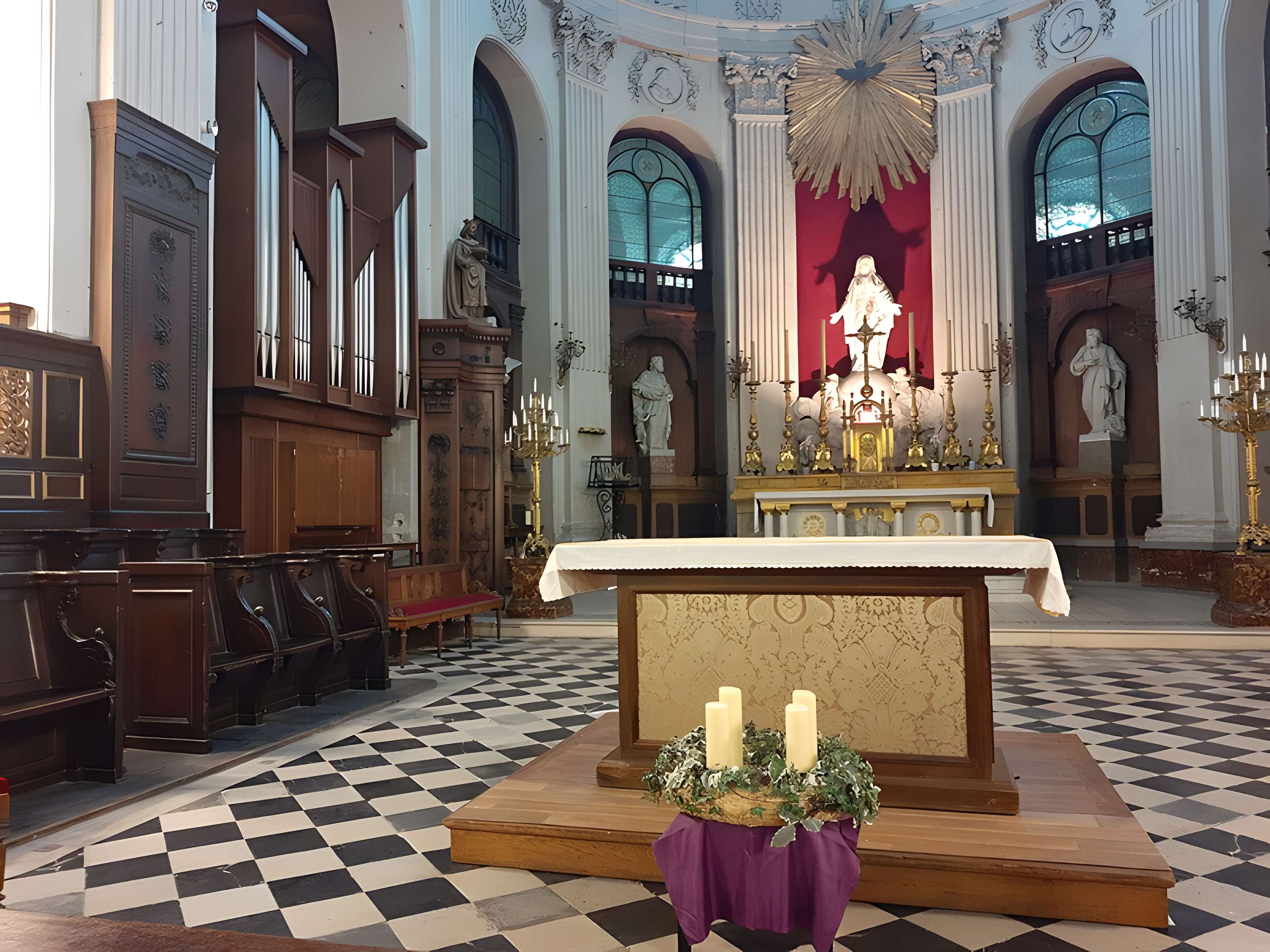 Église Notre-Dame-des-Blancs-Manteaux à Paris
