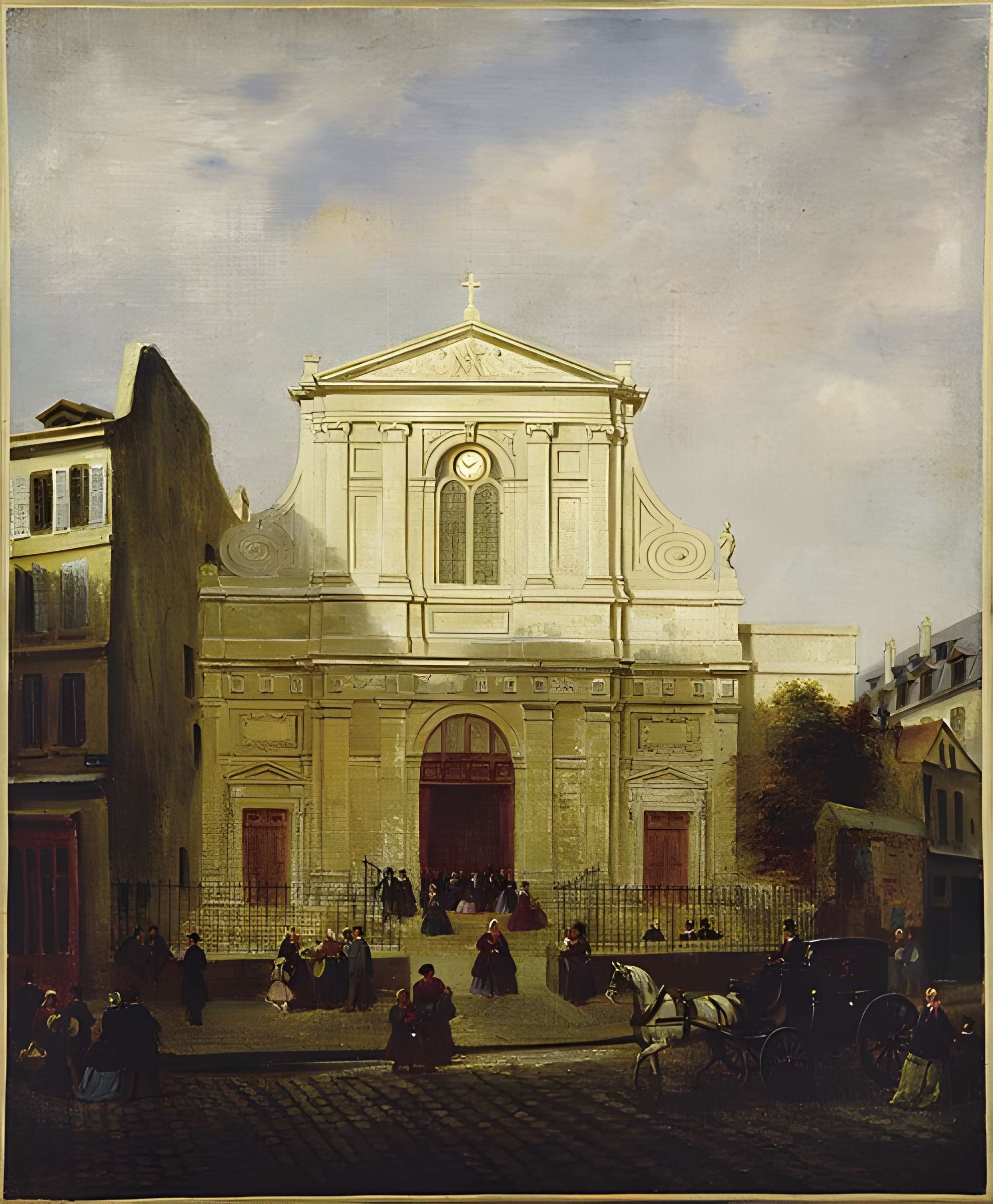 Église Notre-Dame-des-Blancs-Manteaux à Paris
