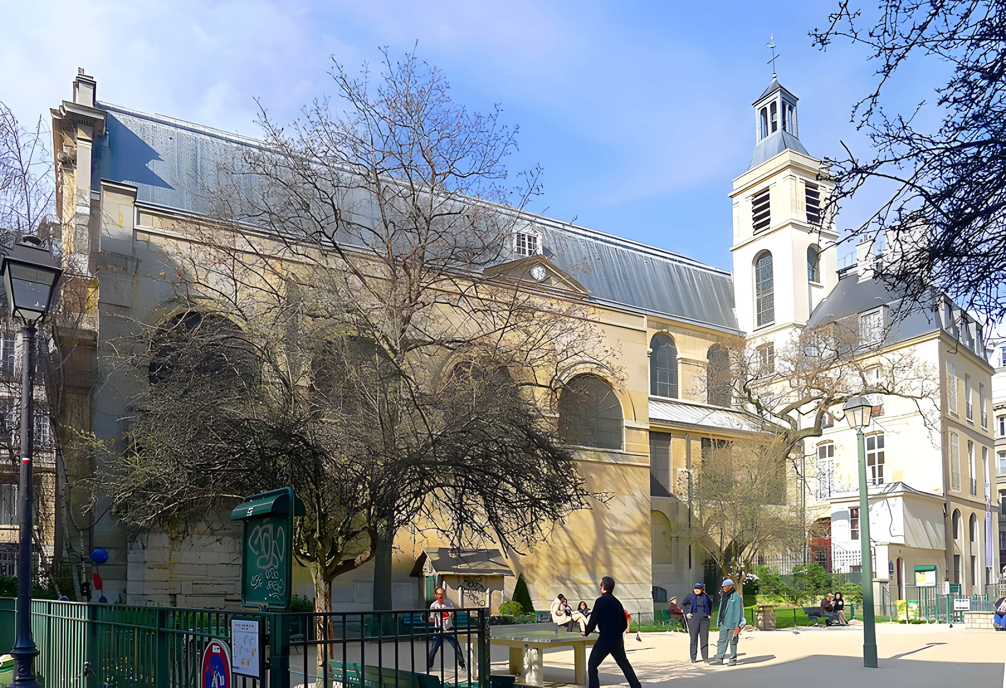 Église Notre-Dame-des-Blancs-Manteaux à Paris