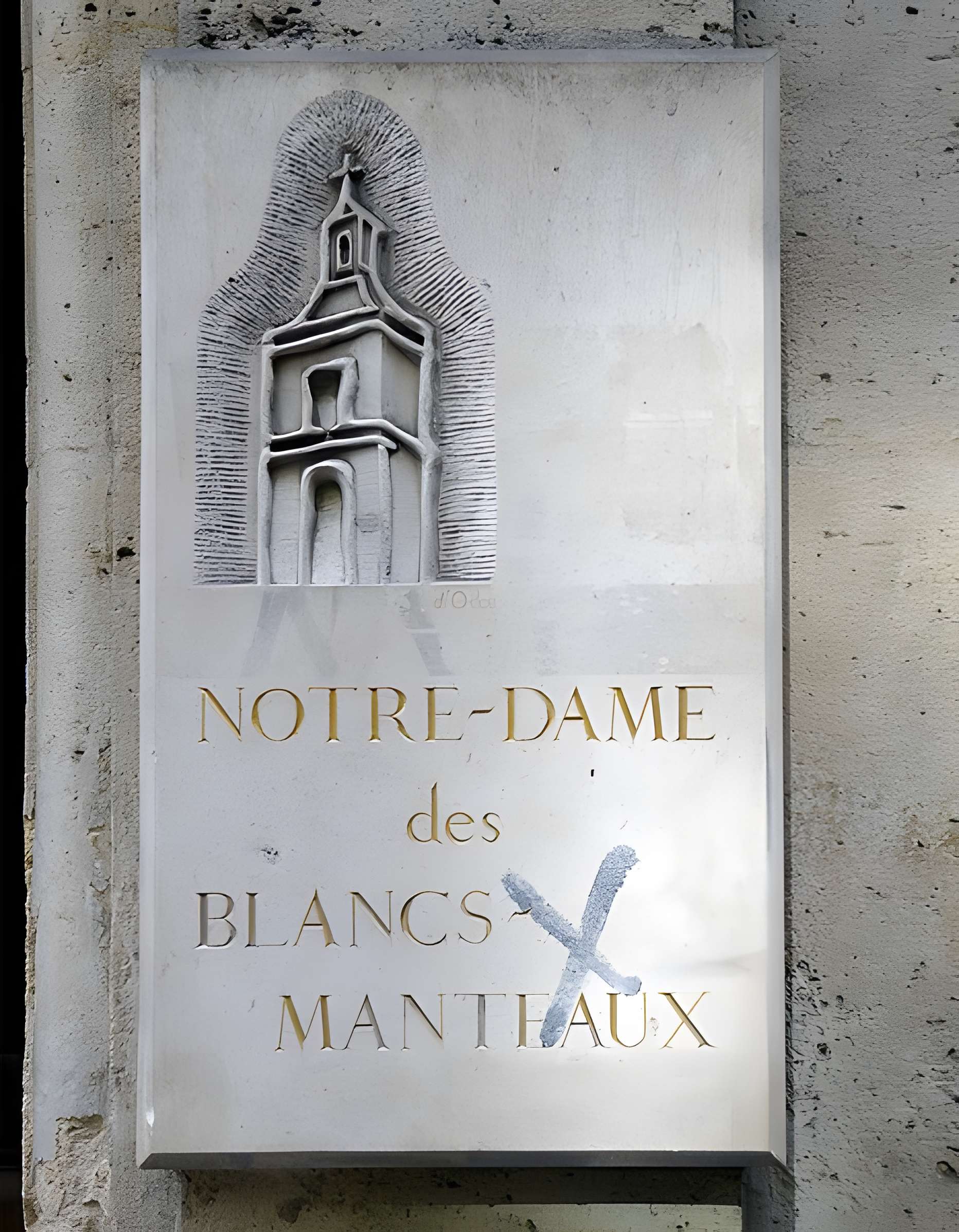 Église Notre-Dame-des-Blancs-Manteaux à Paris