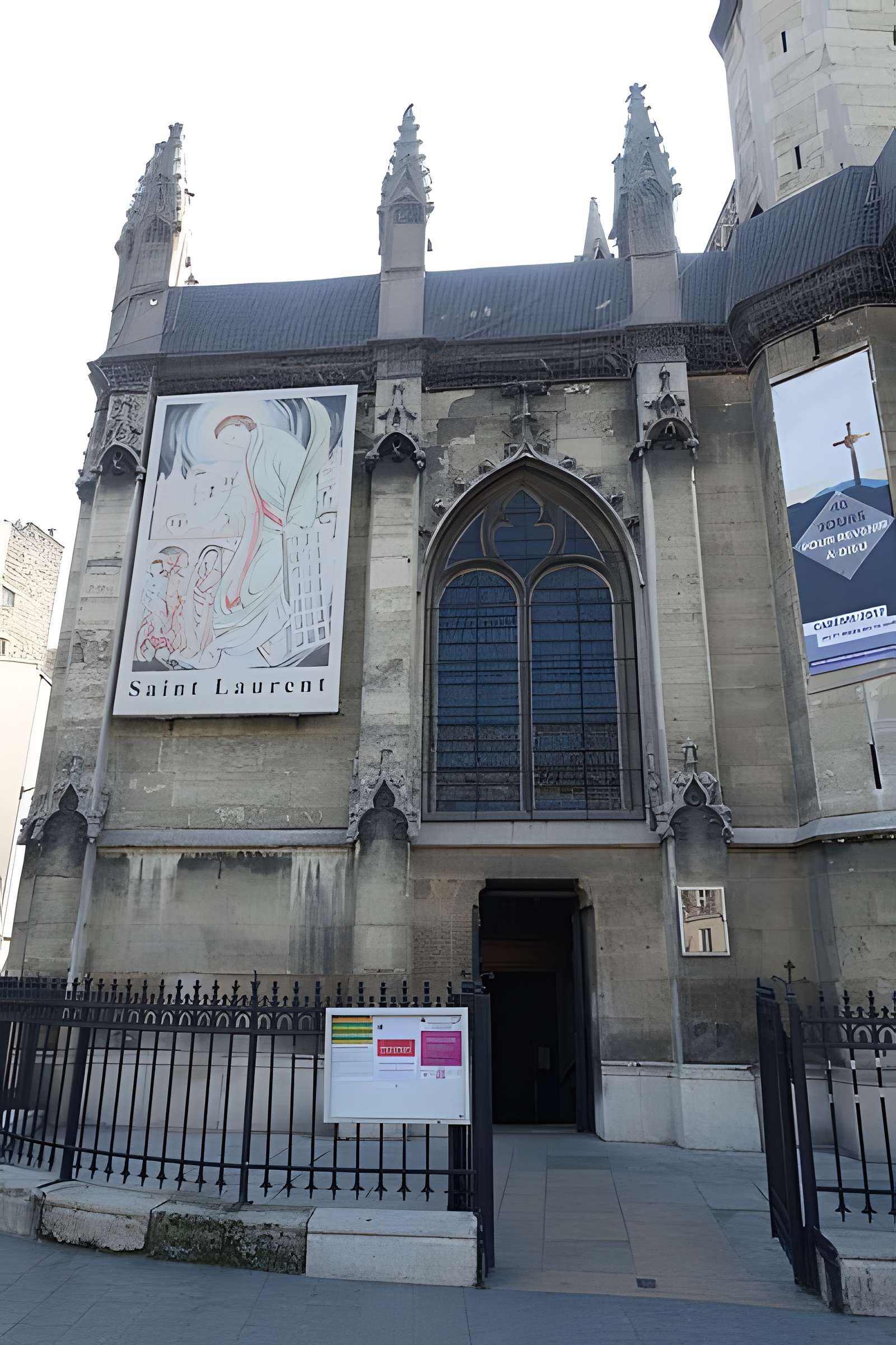 Église Saint-Laurent à Paris