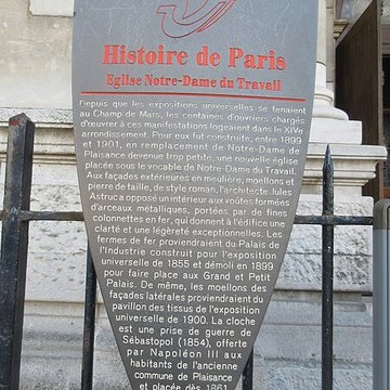 Église Notre-Dame-du-Travail à Paris