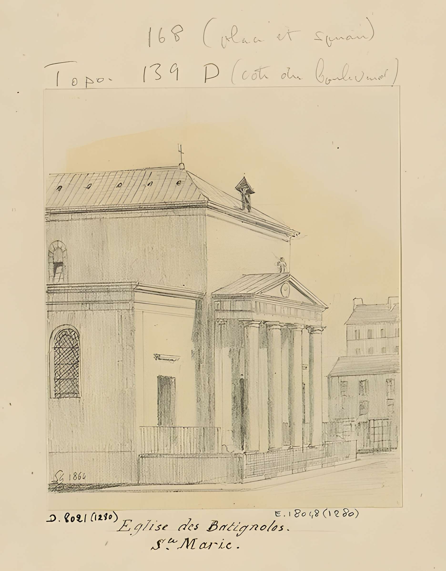 Église Sainte-Marie des Batignolles à Paris