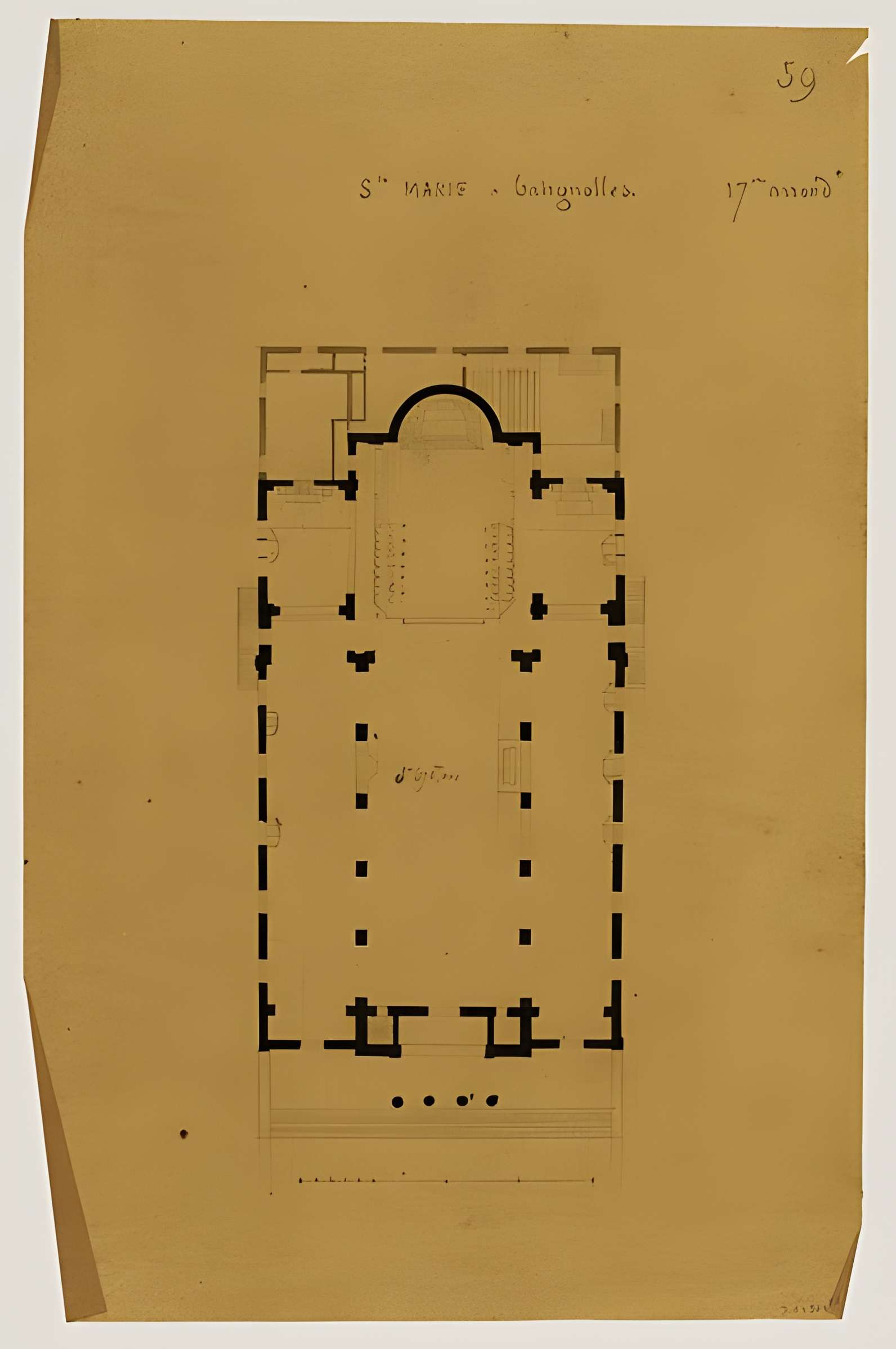 Église Sainte-Marie des Batignolles à Paris