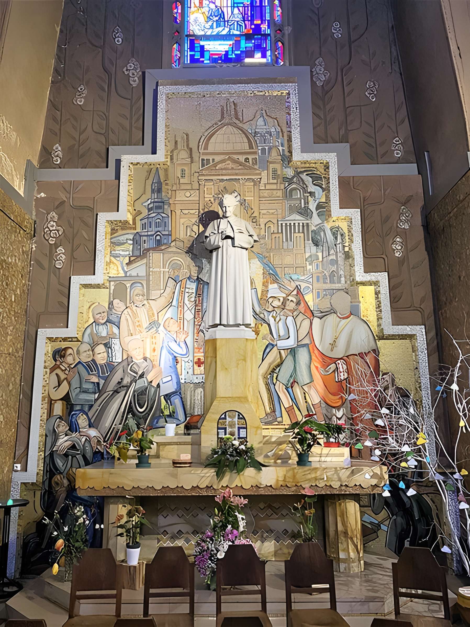 Église Saint-Jean-Bosco à Paris