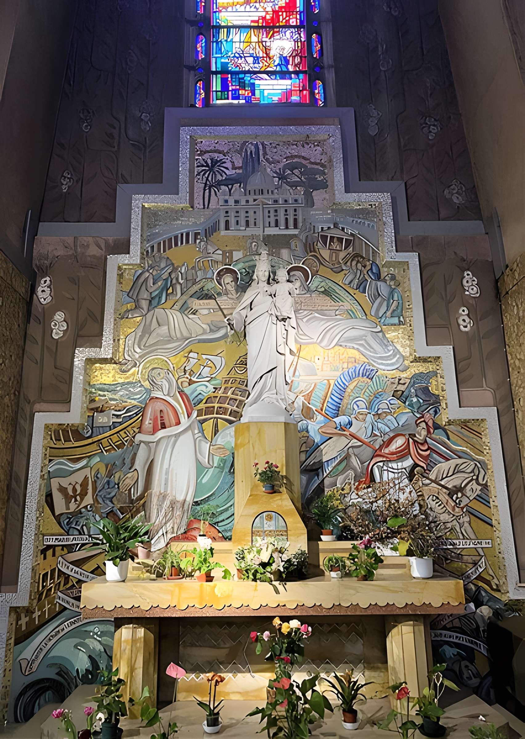 Église Saint-Jean-Bosco à Paris