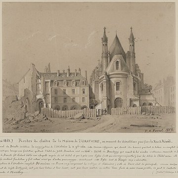 Temple de lOratoire du Louvre ancienne chapelle du couvent de lOratoire