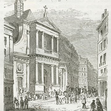 Temple de lOratoire du Louvre ancienne chapelle du couvent de lOratoire