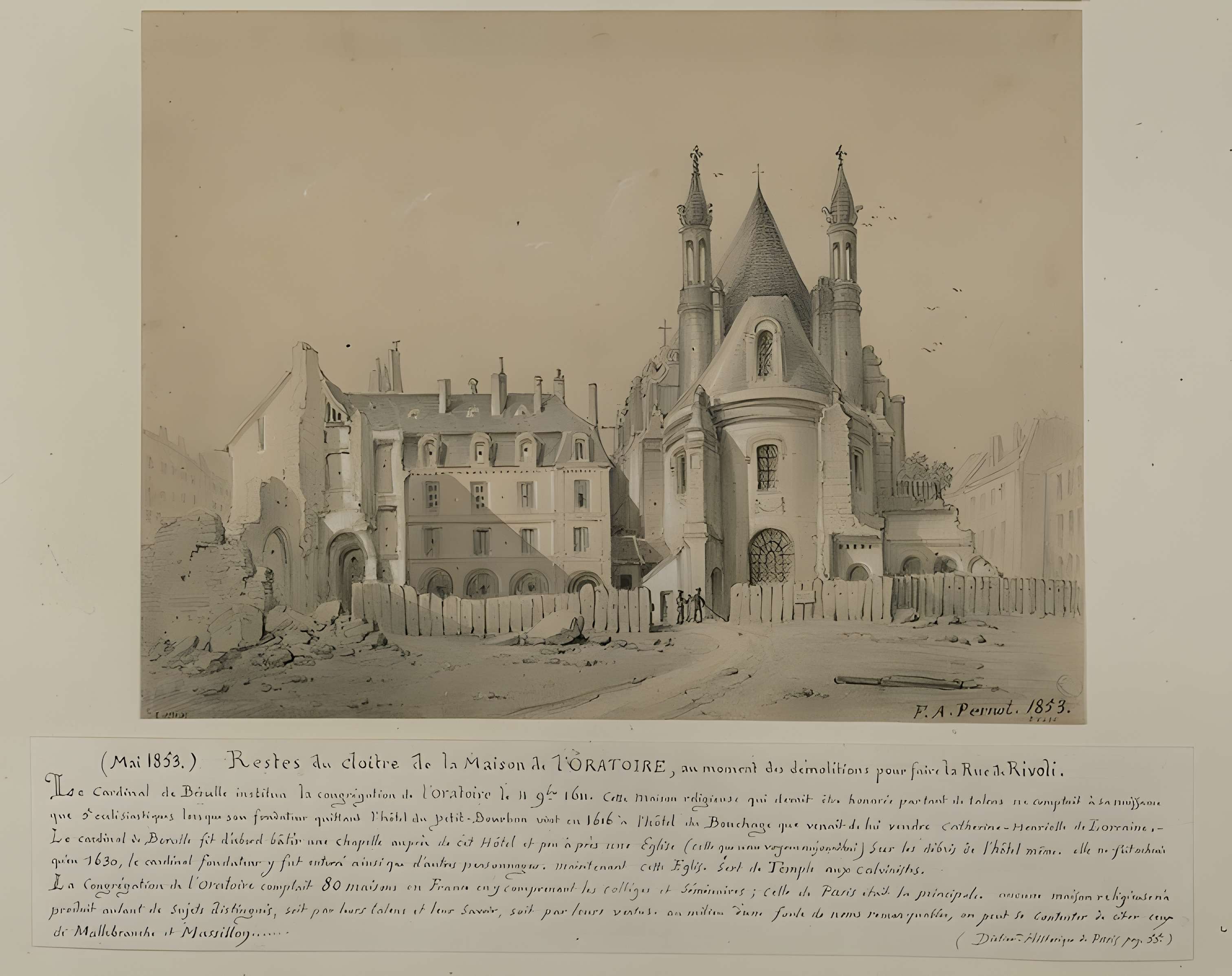 Temple de l'Oratoire du Louvre (ancienne chapelle du couvent de l'Oratoire)